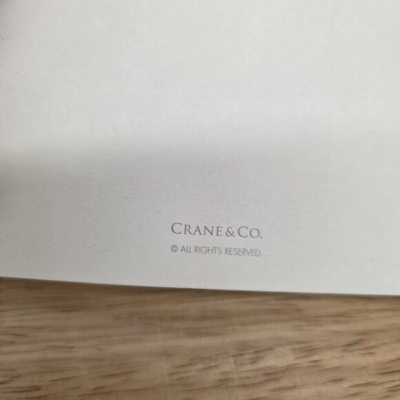crane & co. 100% cotton paper stationery 16 env 19 cards blank - Picture 3 of 5